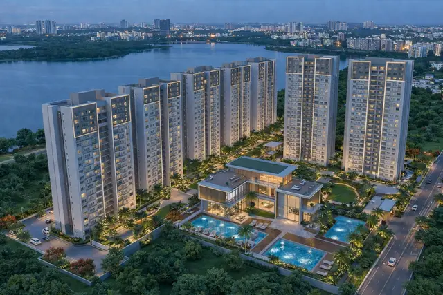 L&T Jakkur project exterior reference image